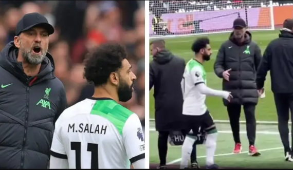 Dalin pamje të reja nga përplasja Klopp – Salah: Gjermani e kërcënoi sulmuesin se do ta kthente në stol