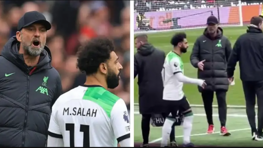 Dalin pamje të reja nga përplasja Klopp – Salah: Gjermani e kërcënoi sulmuesin se do ta kthente në stol