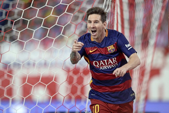 Messi bëhet biond (Foto)