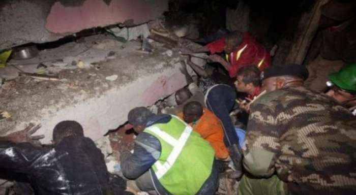 Shtatë të vdekur nga rrënimi i një ndërtese në Nairobi