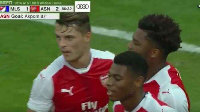 Xhaka debuton me fitoren te Arsenali (Video)