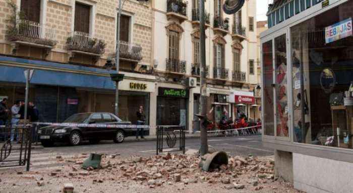 Spanja goditet nga një tërmet i fuqishëm, evakuohen shkollat