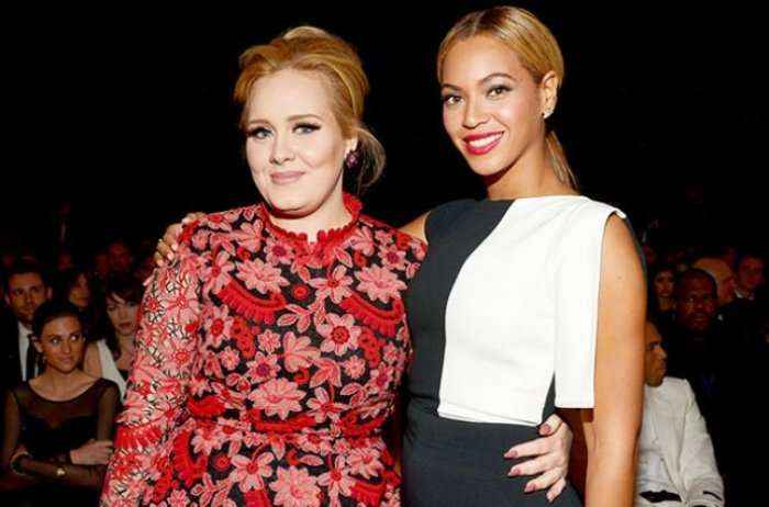 Edhe Adele flet për Beyoncen (Foto)