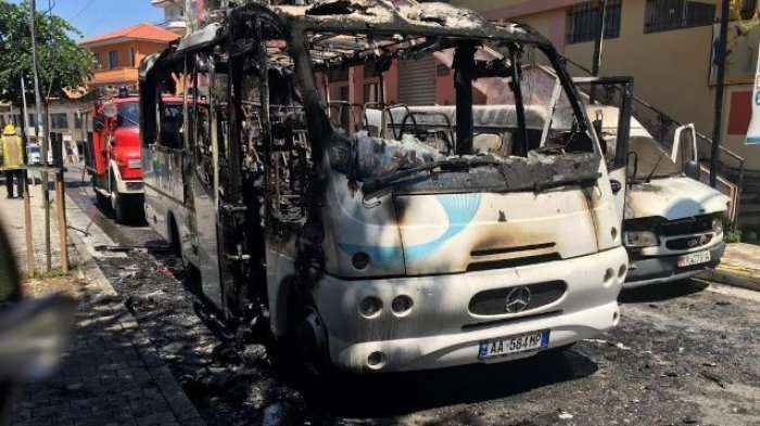 E plagosura nga djegia e autobusit në Krujë: Shoferi na mori në qafë (Foto)