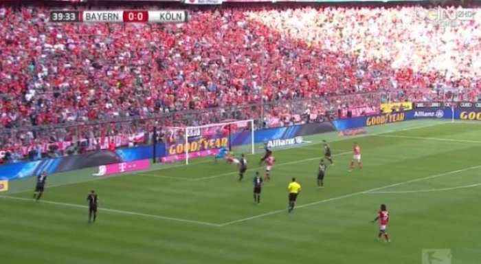 Bayerni shënon ndaj Kolnit (Video)