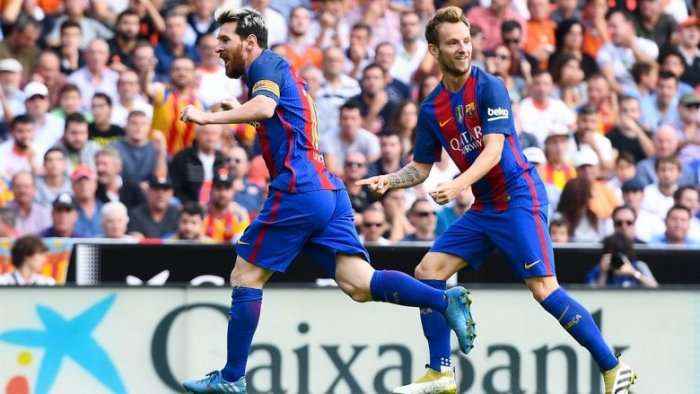Spektakël në Mestalla, Barcelona fiton në fund të ndeshjes (Video)