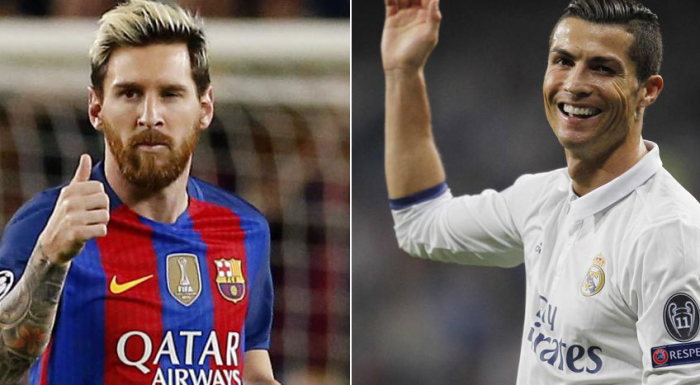 Çfarë atlete veshin Messi dhe Ronaldo?