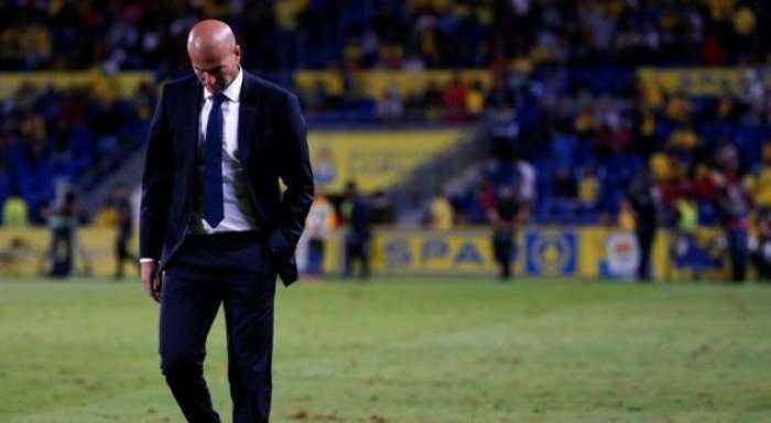 Zidane gjen fajtorin për barazimin me Las Palmas