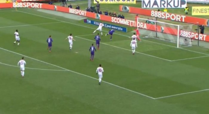 Dy gola të shpejtë në ndeshjen Fiorentina – Milan