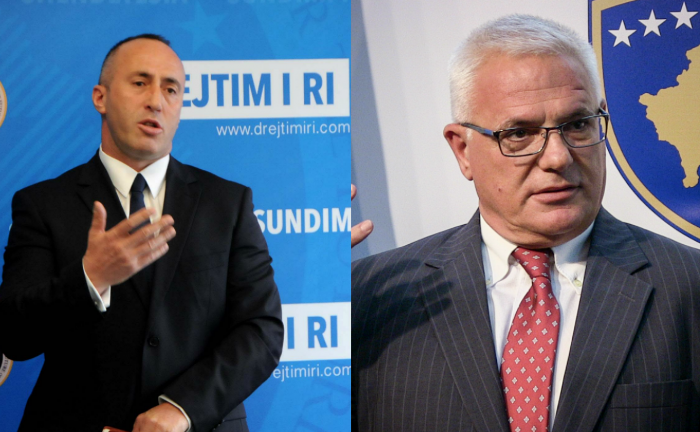 Haradinaj: Adem Grabovci, arkëtar i SHIK-ut!  Grabovci: Ramush, ti personalisht kontrollon lojërat e fatit dhe bizneset e Casino-s!    