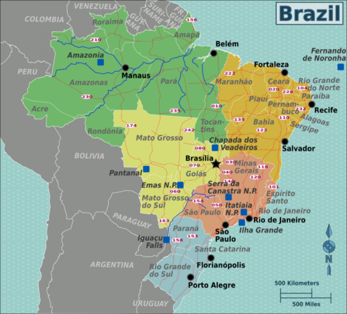 Nga kush përbëhet federata Braziliane?