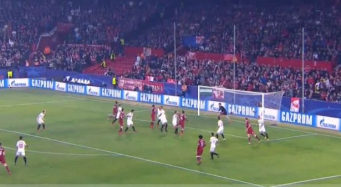 Tjetër gol në ndeshjen Sevilla – Liverpool