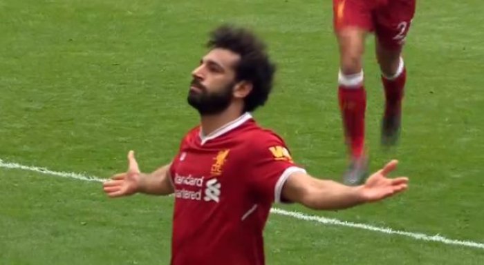 Salah shënon gol të bukur dhe hyn në histori të Premierligës