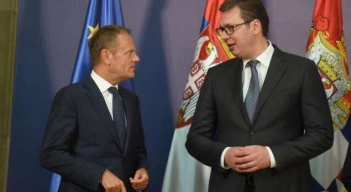 Tusk: Për Serbinë nuk do të vendoset në Moskë, as në Bruksel