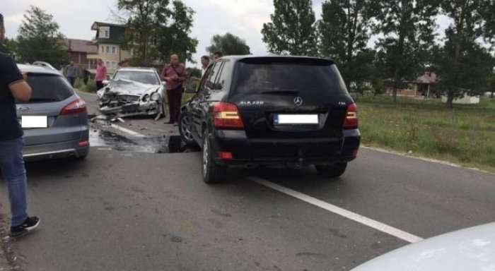 Aksident në magjistralen Istog-Pejë, dy persona të lënduar