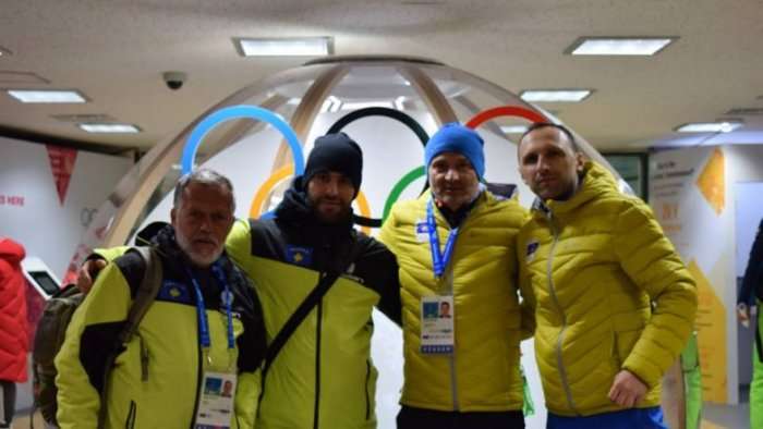 Ekipi olimpik i Kosovës arrin në në PyeongChang