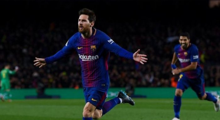 Messi është përgjegjës për gjysmën e golave të Barcelonës në La Liga këtë sezon