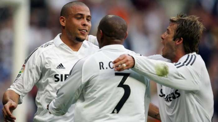 Kur treshja fantastike bëhet bashkë – takohen Beckham, Ronaldo dhe Roberto Carlos