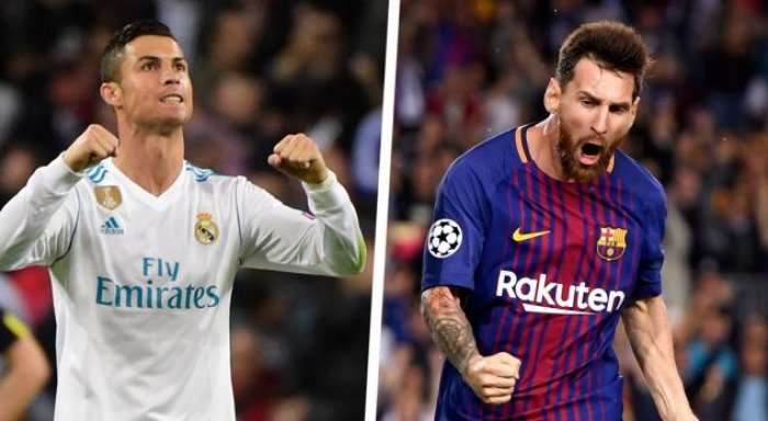 Messi dhe Ronaldo me nga dy fytyra