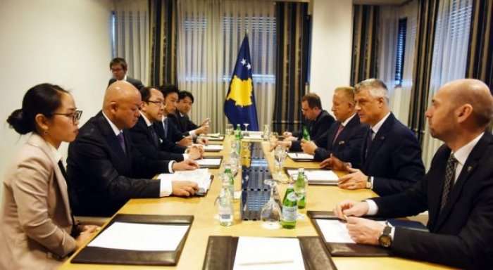 Thaçi kërkon më shumë investime japoneze në Kosovë