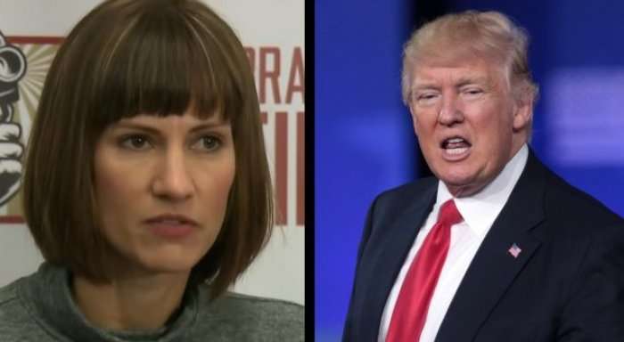 Trump mohon ta ketë puthuar një grua pa pëlqimin e saj
