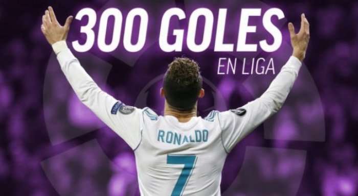 Cristiano Ronaldo: 300 gola në La Liga