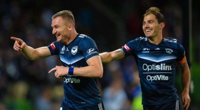 Besart Berisha shënon gol të bukur për Melbourne Victory