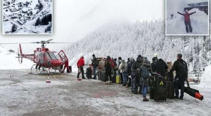 13 mijë persona të bllokuar nga bora, helikopteri përdoret për evakuim