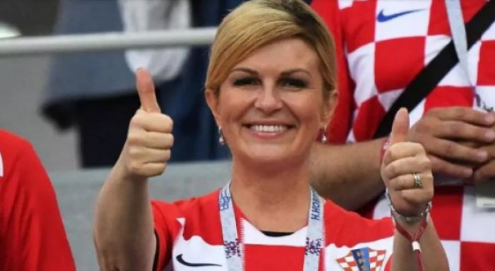 Çudit presidentja kroate, në krah të sportistit nacionalist serb
