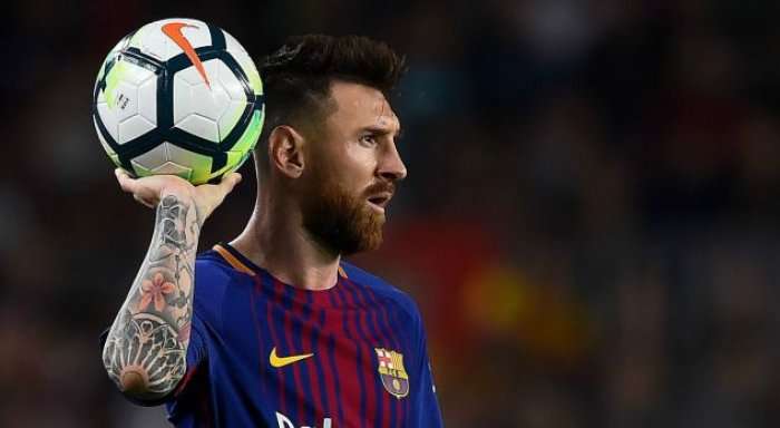 Kapiteni Messi e nis me het-trik Ligën e Kampionëve