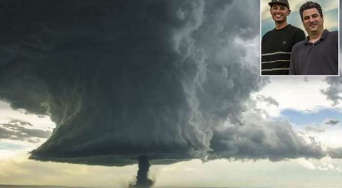Rrezikon jetën për të fotografuar tornadon