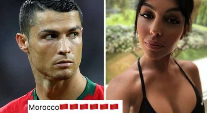 Tifozët e Marokut ngacmojnë të dashurën e Ronaldos