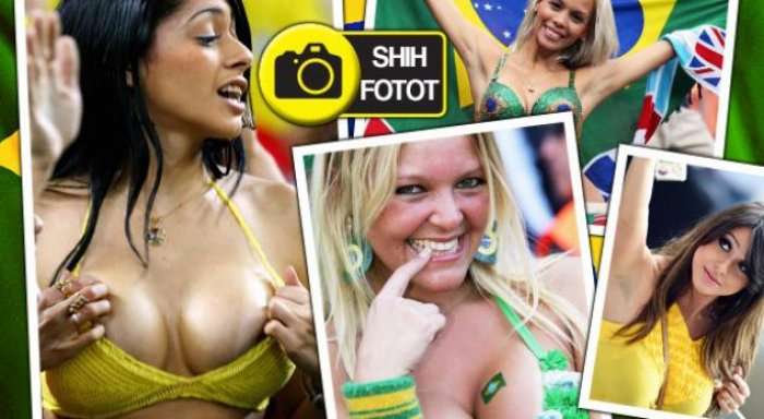 Ajo që s’u pa në lojë: Tifozet seksi të Brazilit