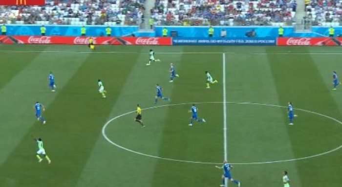 Shënohet goli i parë në ndeshjen Nigeri – Islandë