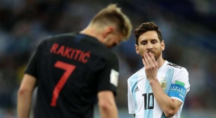 Kjo mund të ju ketë ikur, reagimi i Messit pas golave të Kroacisë