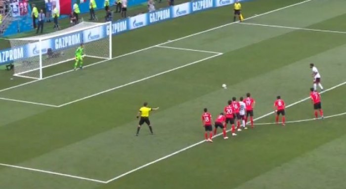 Gol në ndeshjen Koreja Jugore – Meksikë
