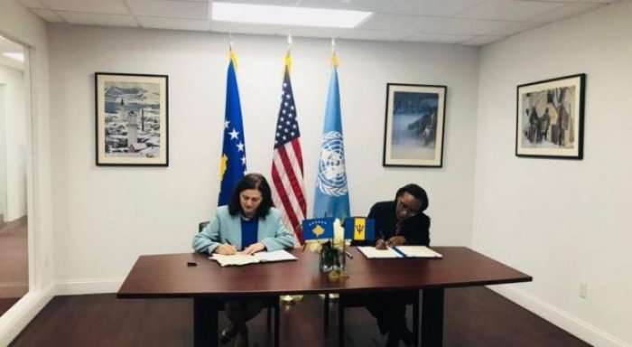 Kosova dhe Barbadosi vendosin marrëdhënie diplomatike