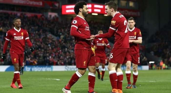 Salah shkëlqen me 4 gola në fitoren e thellë të Liverpoolit kundër Watfordit