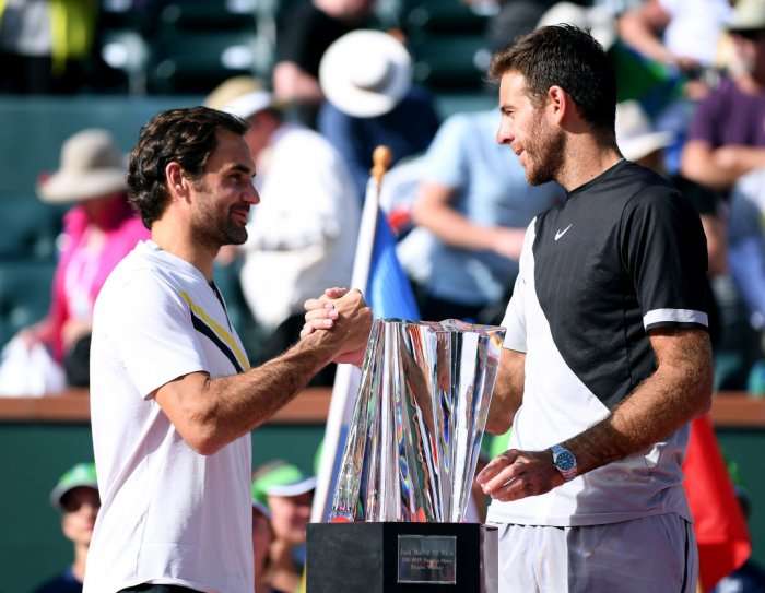 Përfundon seria pa humbje e Federerit, Del Potro e mposht në finalen e Indian Wells