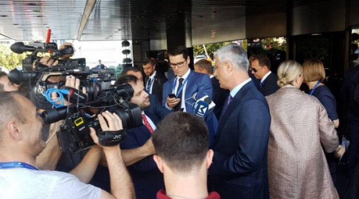 Presidenti Thaçi arrin në Sofje