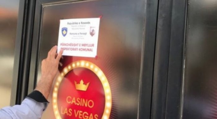 Në Lipjan mbyllen 15 bastore e kazino