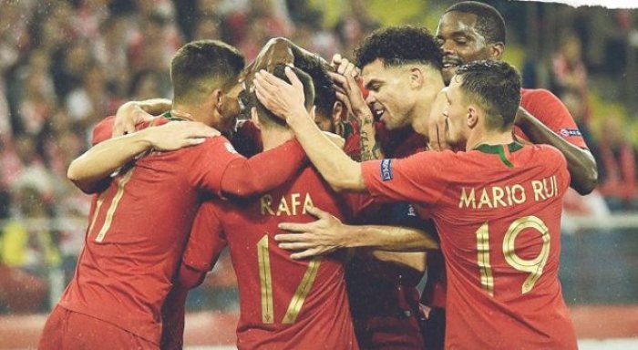 Portugalia gjysmëfinalisti i parë i Ligës së Kombeve