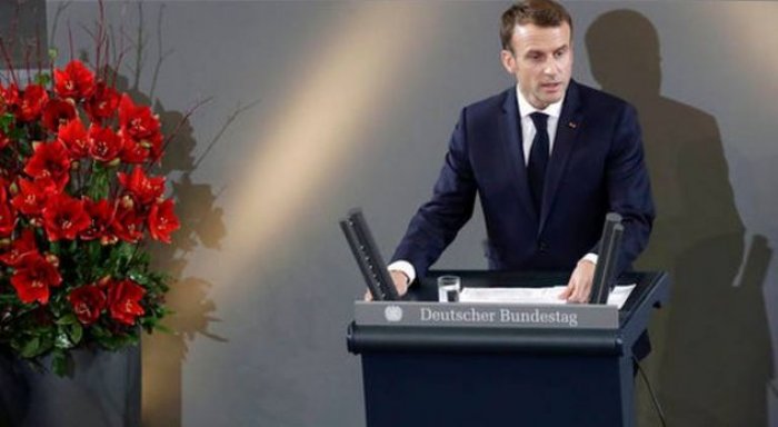 Macron: Franca dhe Gjermania të udhëheqin një Europë më të bashkuar