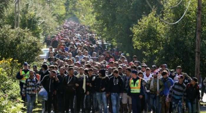 Mijëra emigrantë kalojnë në Greqi