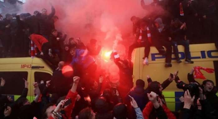 Policia e Liverpoolit përgatit plan të veçantë për ndeshjen kundër Cërvena Zvezdas