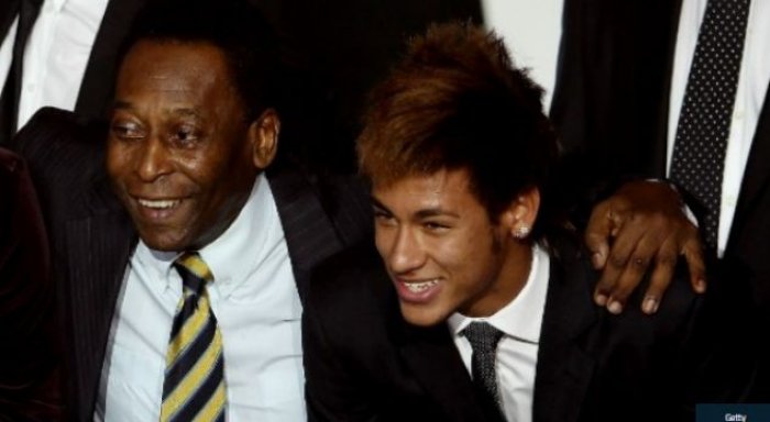 Pele përshëndet rekordin e Neymar