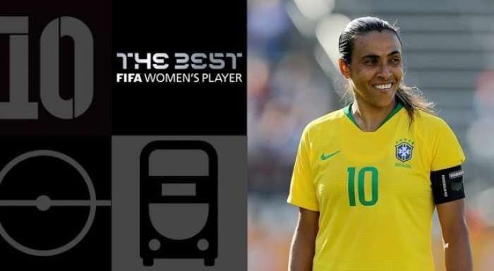 Marta, futbollistja më e mirë në botë