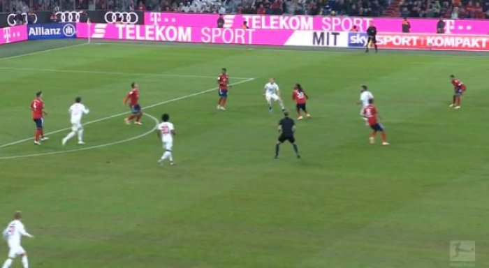 Vjen goli i parë i Bayern kundër Augsburg