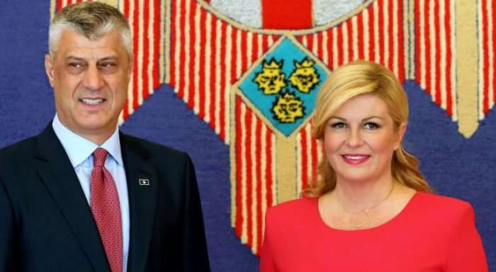 Presidentja kroate ia kujton Thaçit në New York parimin e mosndryshimit të kufijve