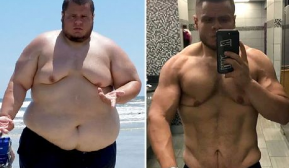 I hoqi më shumë se 100 kilogramë, 28-vjeçari tregon si arriti të transformohet(FOTO)